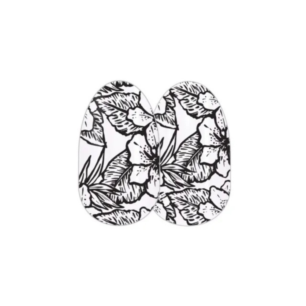 *Retired* Color Street: Haku Lei | Floral Hibiscus Summer Beach Clear Overlay - Picture 12 of 12